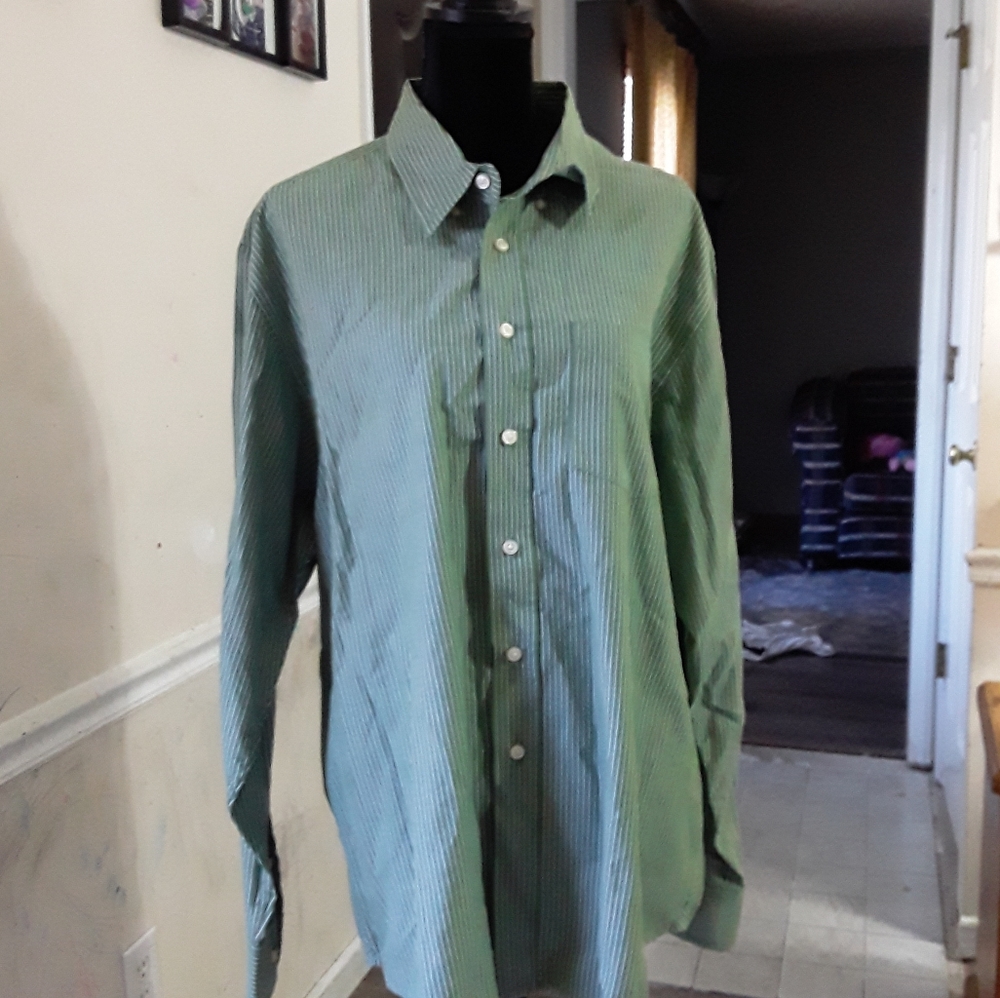 Old Navy stripe button down